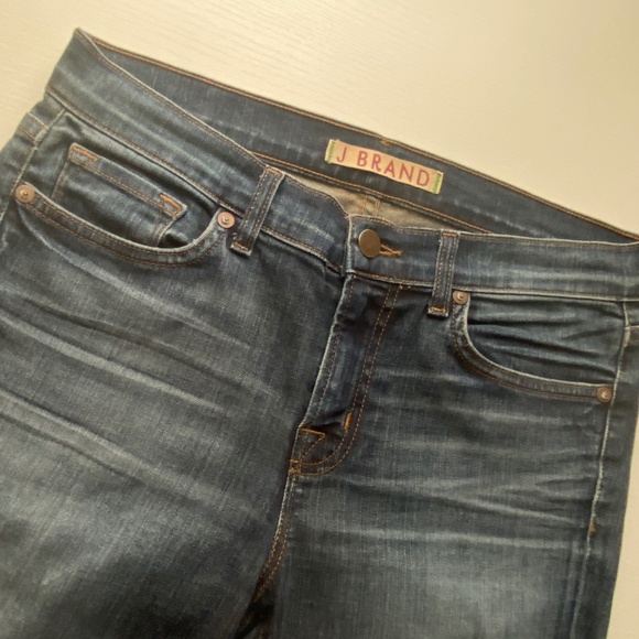 J BRAND Women's Cigarette Leg Mid Rise in Heirloom Wash Size 28 - Picture 7 of 16